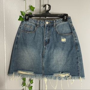 Missguided denim skirt (size 4)